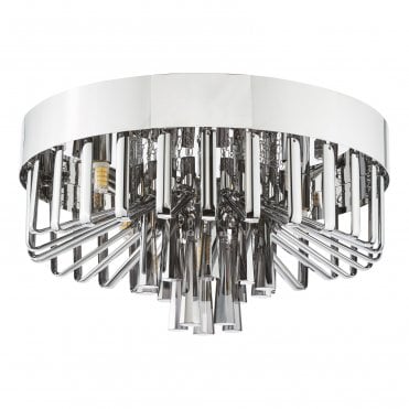 Aira 5 Light Flush Smoked