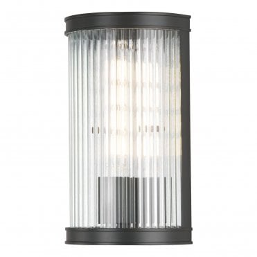 Antheia Ribbed Glass Wall Light