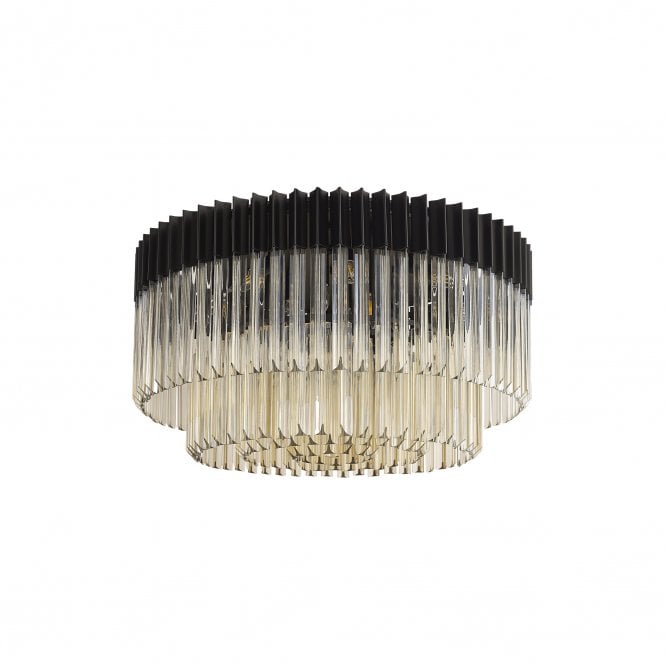 Ayla 12 Light Flush Cognac