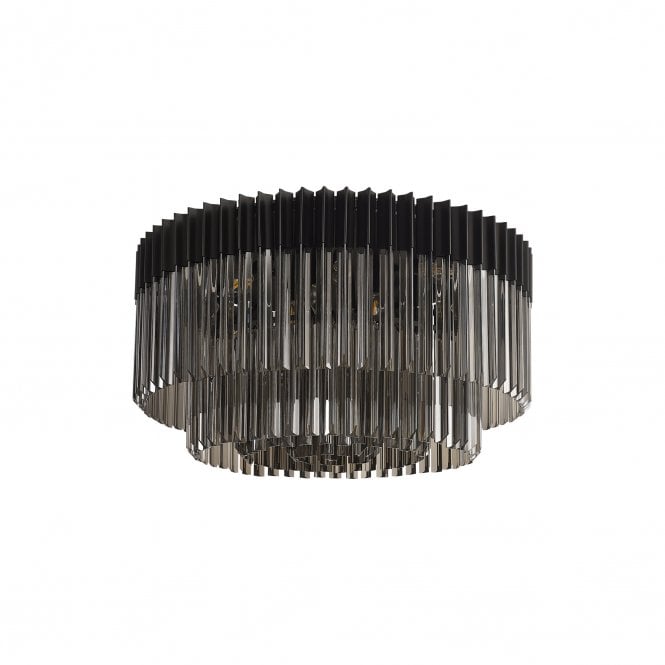 Ayla 12 Light Flush Smoked
