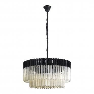 Ayla 12 Light Pendant Cognac