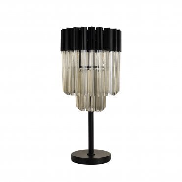 Ayla 3 Light Table Lamp Cognac