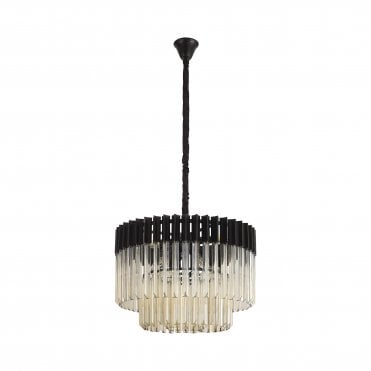 Ayla 8 Light Pendant Cognac
