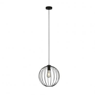 Blakeney 1 Light Pendant Black