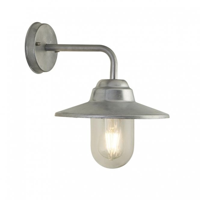 Brampton Outdoor Wall Light Galvanised