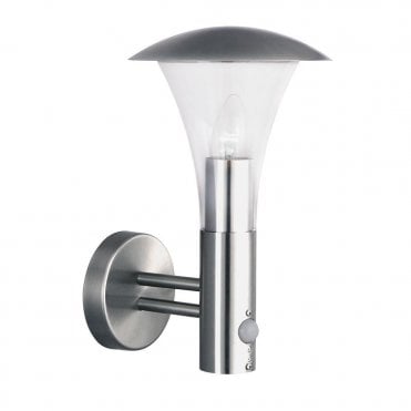 Buttermere Outdoor Wall Light Stainless Steel PIR