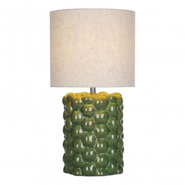 Cronus Linen Shade Table Lamp