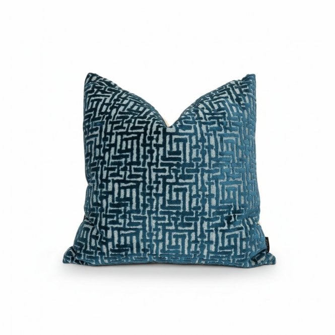 Delta Teal Cushion 45x45
