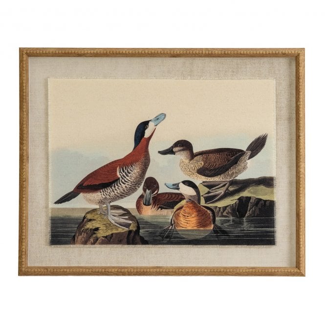 Ducks on Linen