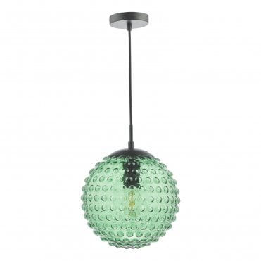 Duddon 1 Light Pendant Bobble Glass