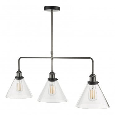 Esthwaite 3 Light Bar Pendant