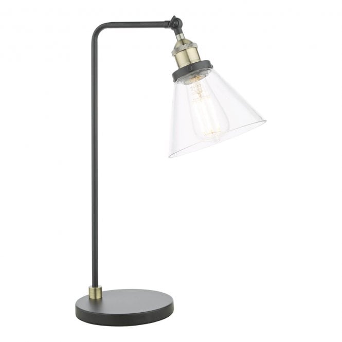 Esthwaite Cone Glass Shade Table Lamp