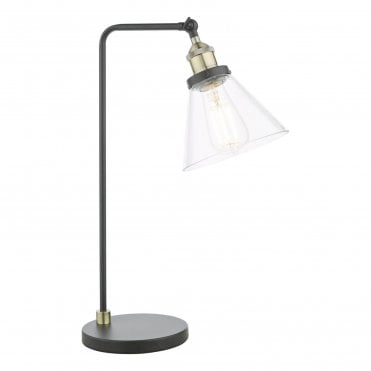 Esthwaite Cone Glass Shade Table Lamp