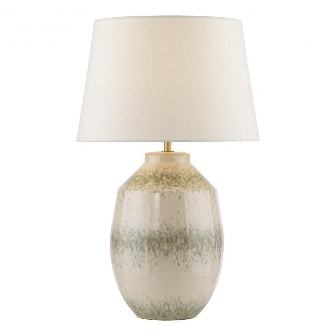 Hades Linen Shade Table Lamp