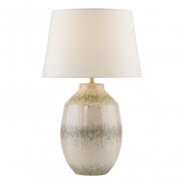 Hades Linen Shade Table Lamp