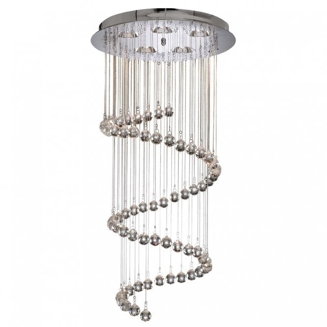 Hastings 3Lt Multi Drop Pendant Chrome