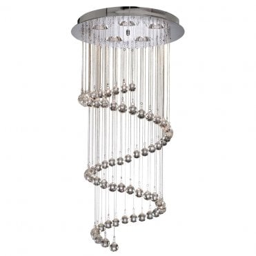 Hastings 3Lt Multi Drop Pendant Chrome