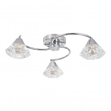 Hows 3 Light Flush Ceiling Light