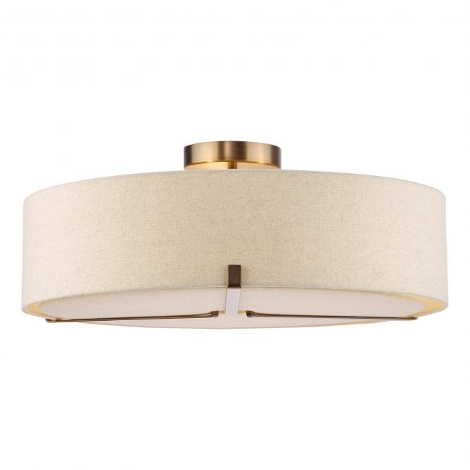 Hyperion Metal 3 Light Semi-Flush