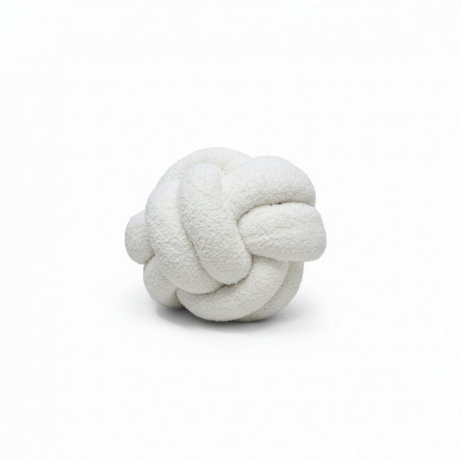 Ivory Knot Cushion