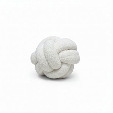 Ivory Knot Cushion