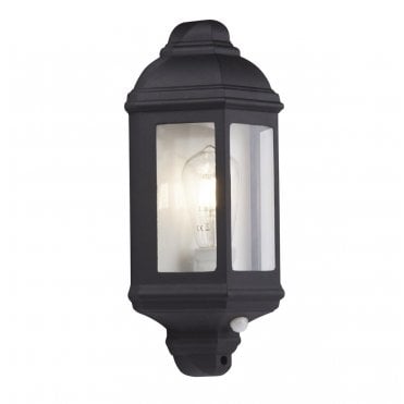 Keswick Outdoor Wall Light Black PIR