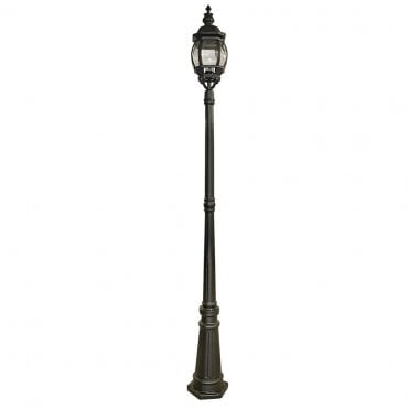 Keynsham Outdoor Post Black 221cm