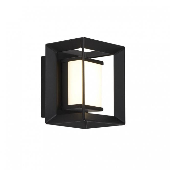 Klibreck Wall Light Black & Opal Acrylic Small