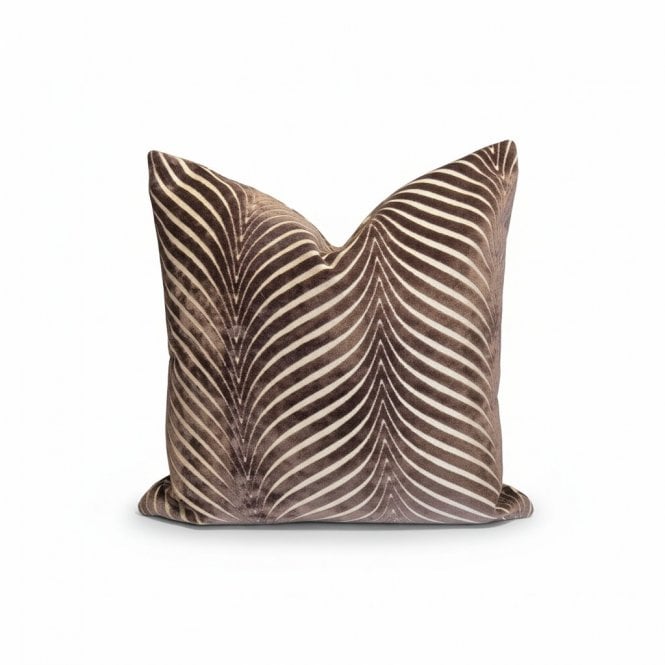 LGE Rada Brown Feather Fill Cushion 56x56