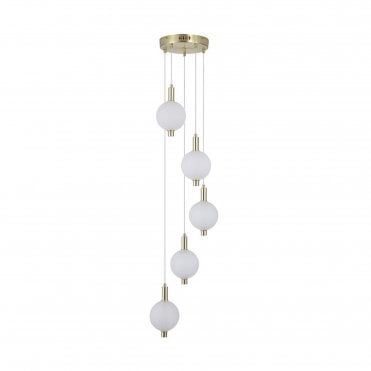 Lucent 5 Light LED Pendant