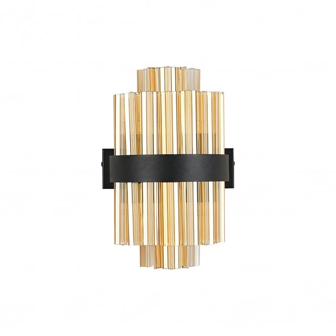 Lucia 4 Light Wall Light Amber
