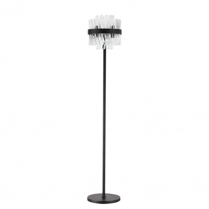 Lucia 8 Light Floor Lamp Clear