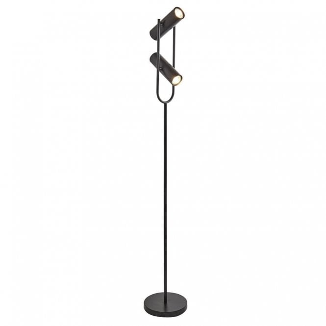 Mansergh 2Lt Floor Lamp Matt Black