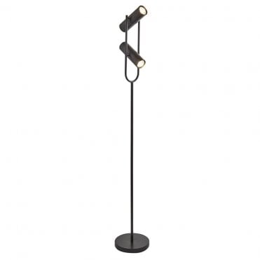 Mansergh 2Lt Floor Lamp Matt Black