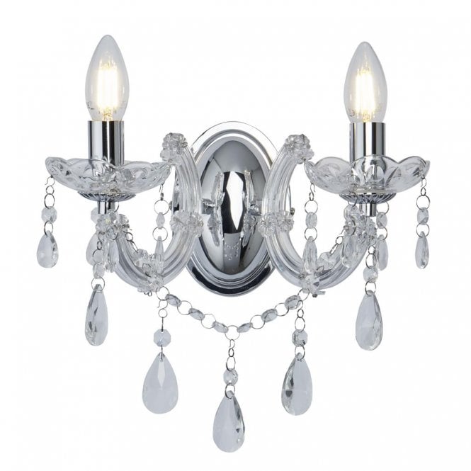 Ravensbourne 2Lt Wall Light