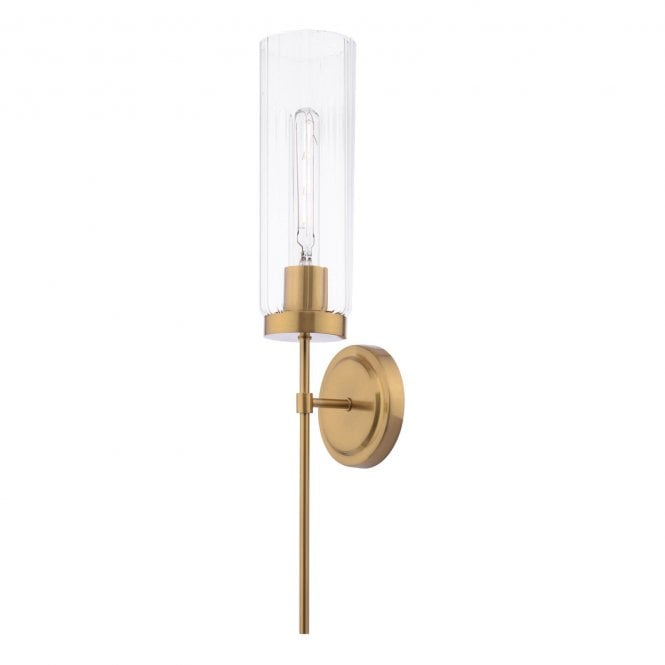 Reno Glass Wall Light - Bronze