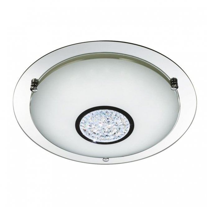 Rusland Led Flush Chrome Ip44
