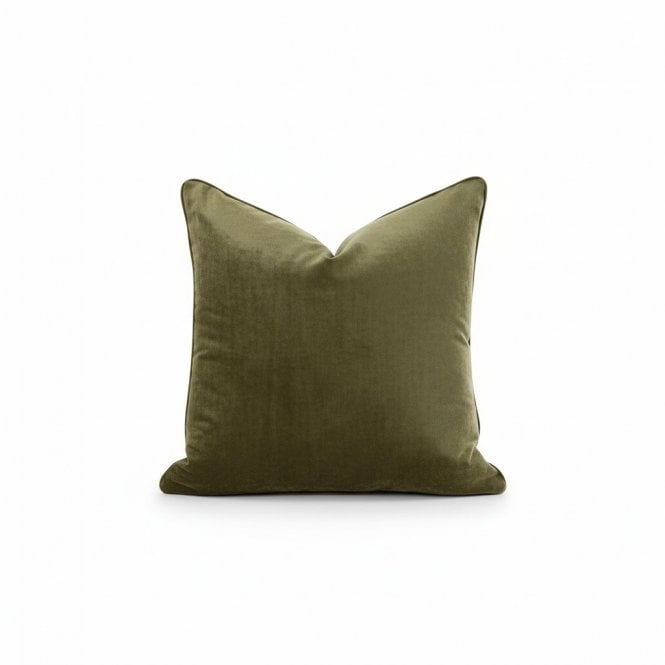Russo Cranberry Velvet Cushion