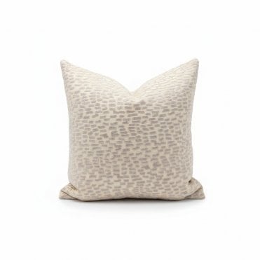 SML Taupe Melody Feather Fill Cushion