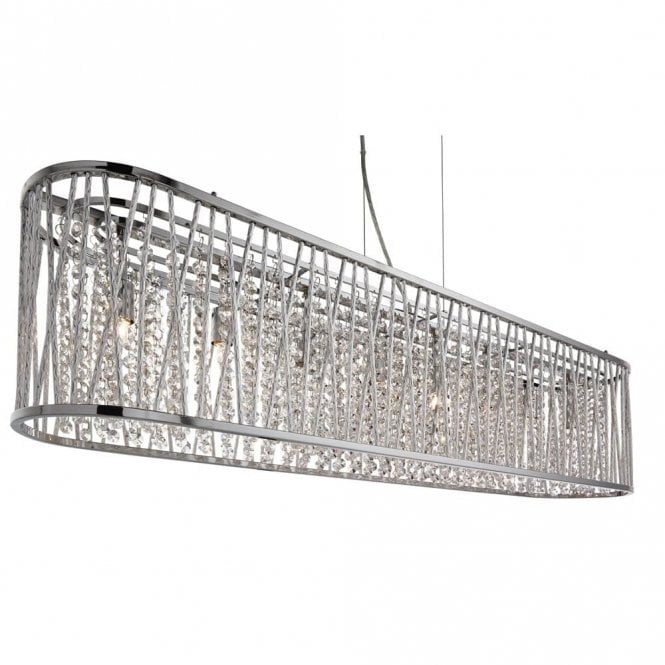 Snowdon 8Lt Bar Pendant Chrome