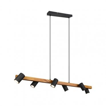 Tansley 6 Light 115cm Wide Pendant
