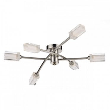 Ullswater 6 Light Semi Flush