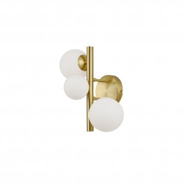 Valery 3 Light Wall Light Opal
