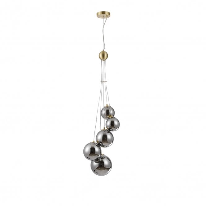 Valery 5 Light Pendant Chrome