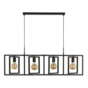 Wray 4Lt Pendant Matt Black